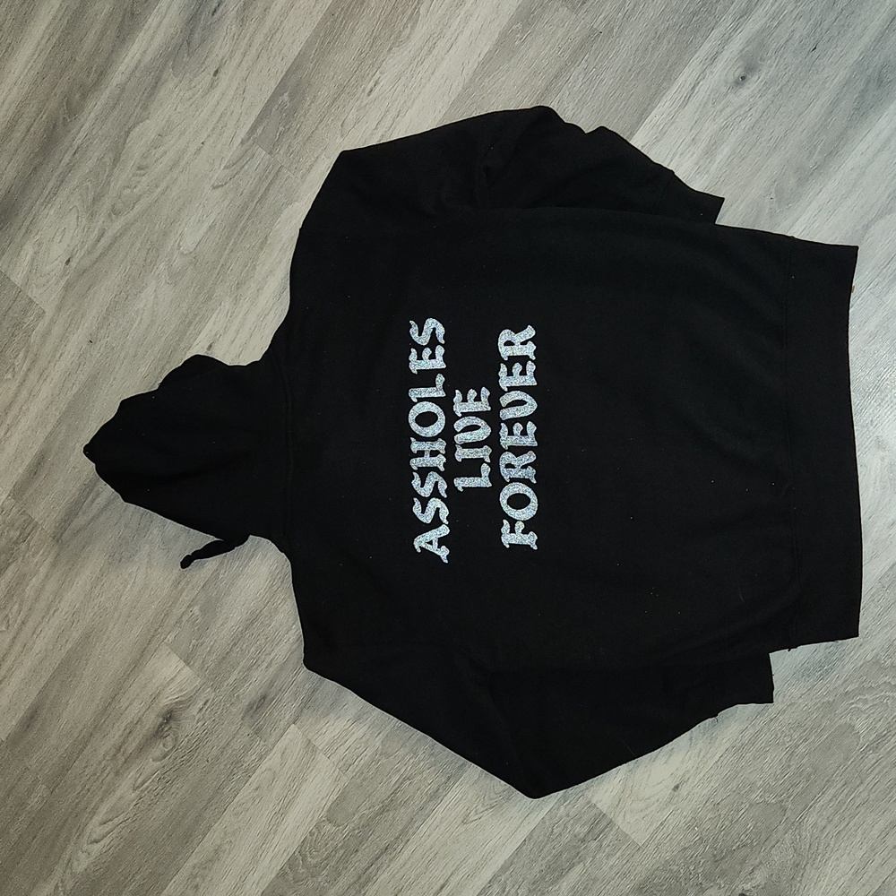 NEW! 3M reflective ALF Hoodie Black medium